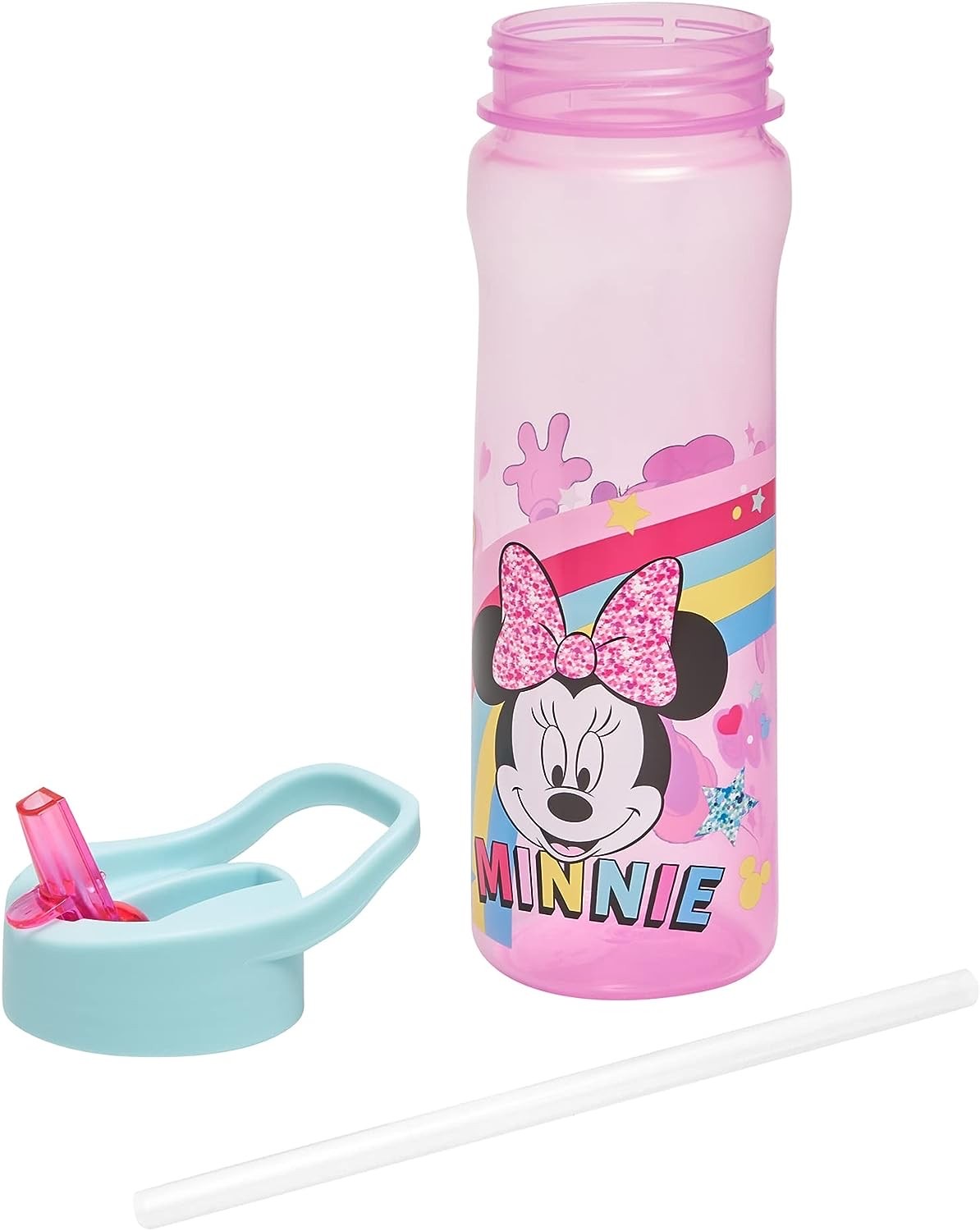 กระติกน้ำแบบหลอดดื่มสำหรับเด็ก DNC Disney Minnie Happy Sport Bottle 600ml