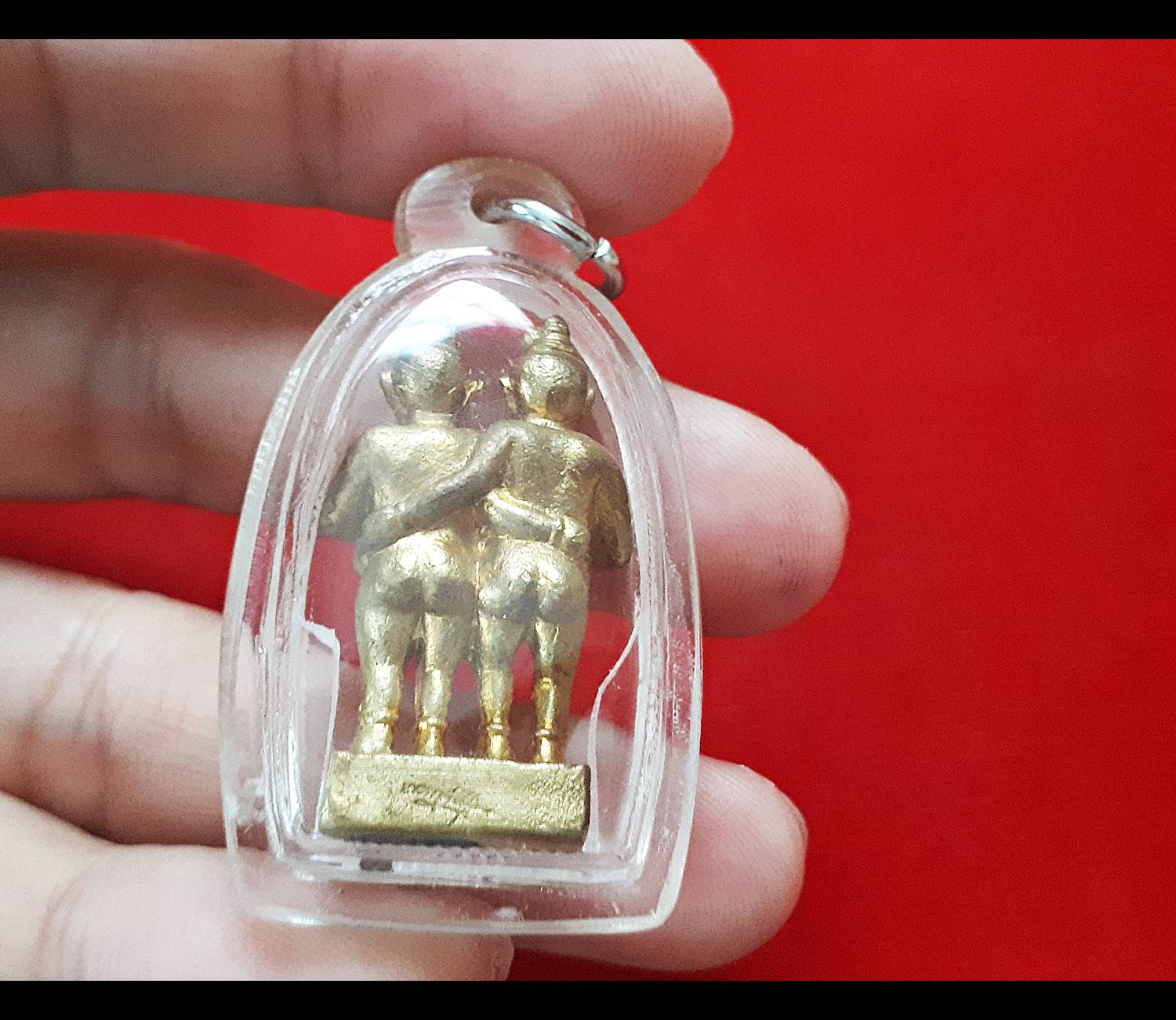 กุมาร เก่ง กิมเฮง เนื้อโลหะ รุ่นเสาร์5 ปี2553 - หลวงพ่อโอด วัดเตาเหล็ก