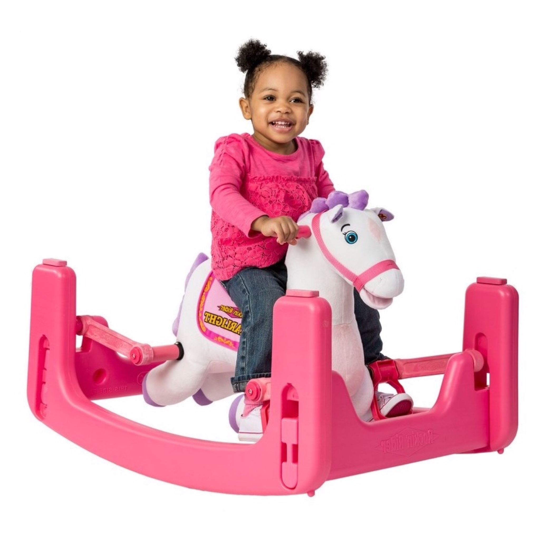 ม้าโยกไกวเด้งดึ๋งสุดมหัศจรรย์ Rockin' Rider Starlight Grow-with-Me Pony