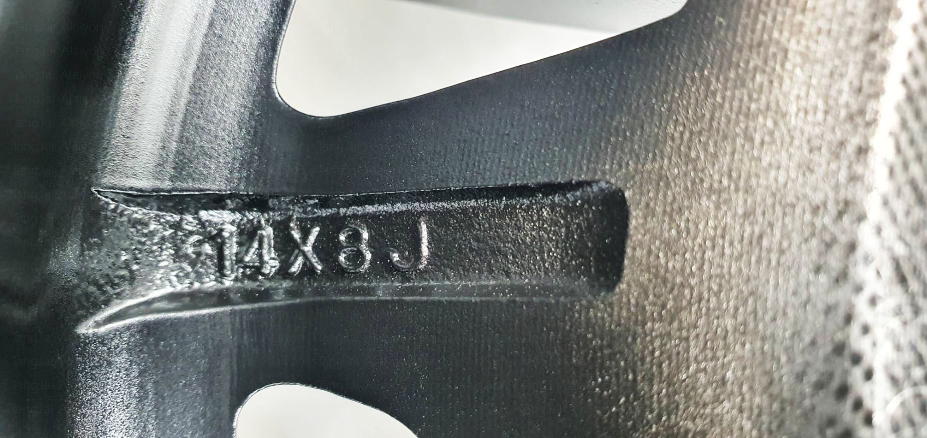 ล้อแม็ก 6 รู 170 ขอบ 14 OFF -40 HUB 133 T.A.C ใช้สำหรับเพลาลอย รับประกันความทนทาน 2 ปี (ราคาต่อใบ) สินค้าใหม่จากโรงงาน