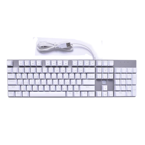 คีย์บอร์ด OKER GAMING KEYBOARD MIXED BACKLIT K428 (BLUE SWITCH)