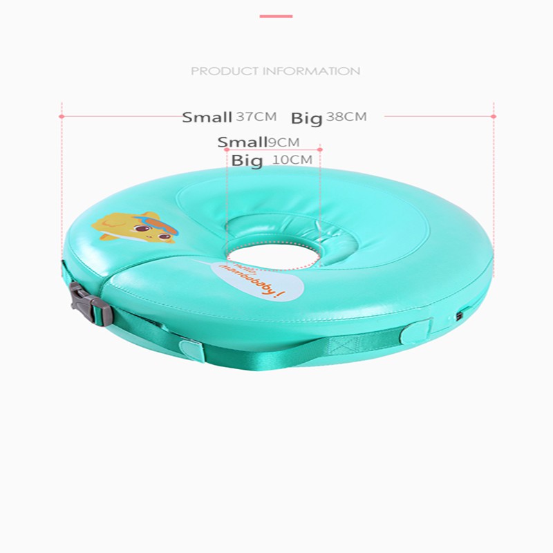 ห่วงยางสวมคอสำหรับทารกและเด็กเล็ก Mambo Baby Safety Swimming Neck Ring (Blue)