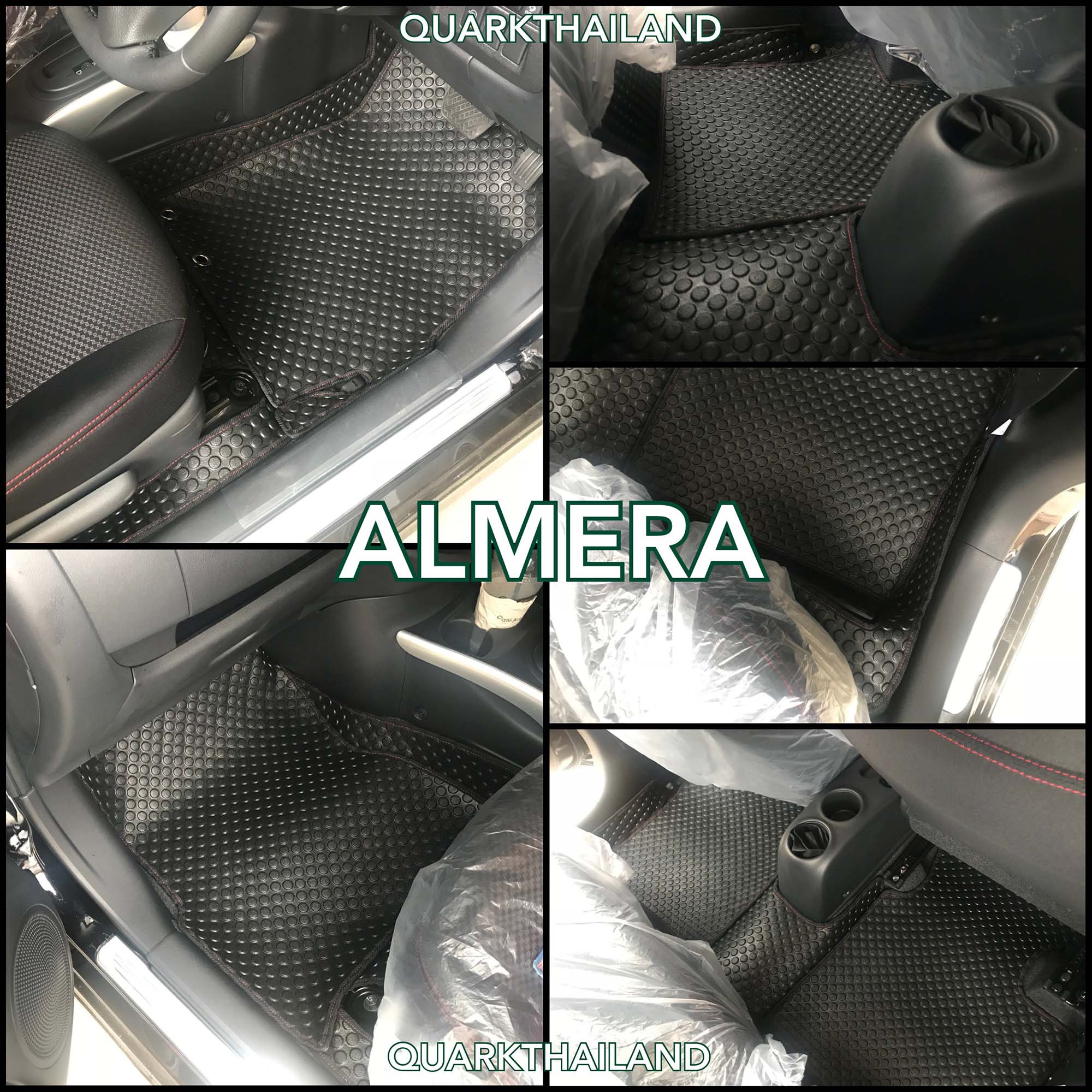 พรมกระดุม นิสสัน อัลเมร่า ALMERA เข้ารูป ตรงรุ่น เต็มคัน