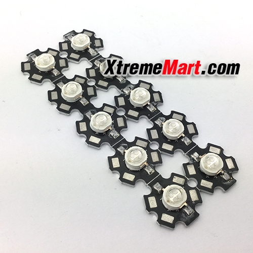หลอด LED UV แสงสีม่วง 395-400nm 20mm 5W for Flashligh (หลอดละ)