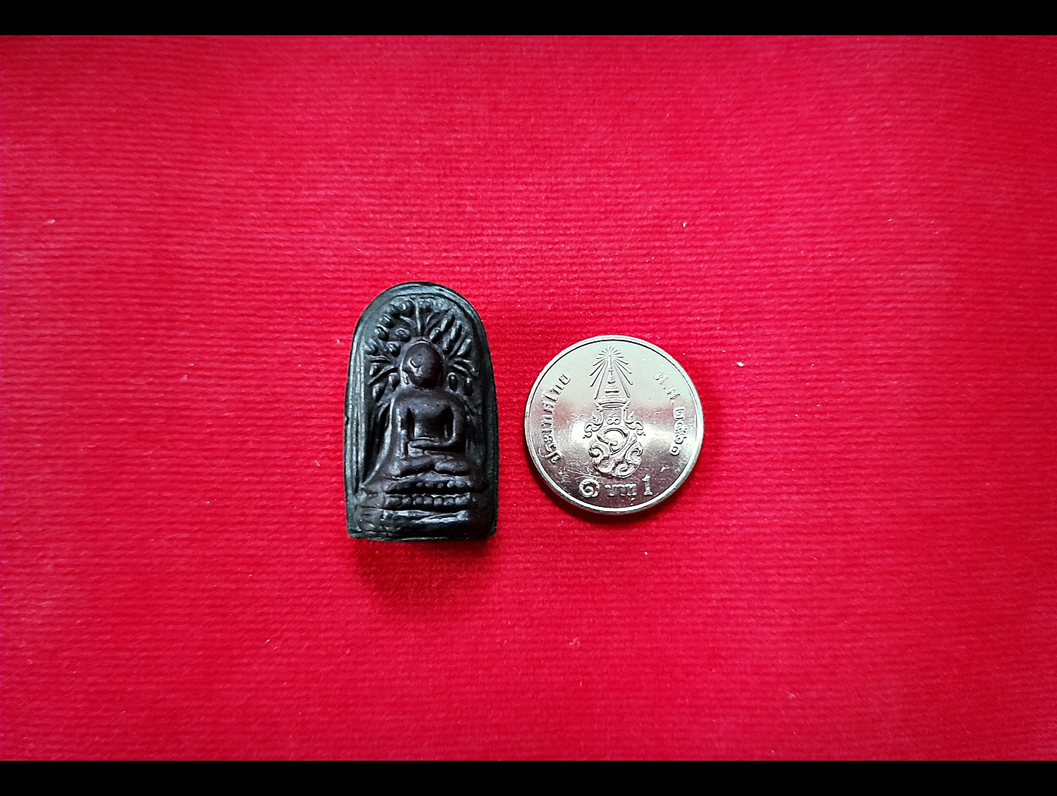 พระคง พระองค์ดำนเรศวร #สะท้านไตรภพ เนื้อดิน เสาร์๕ พิธีสะท้านไตรภพ ปี2562 - หลวงพ่อเล็ก วัดท่าขนุน