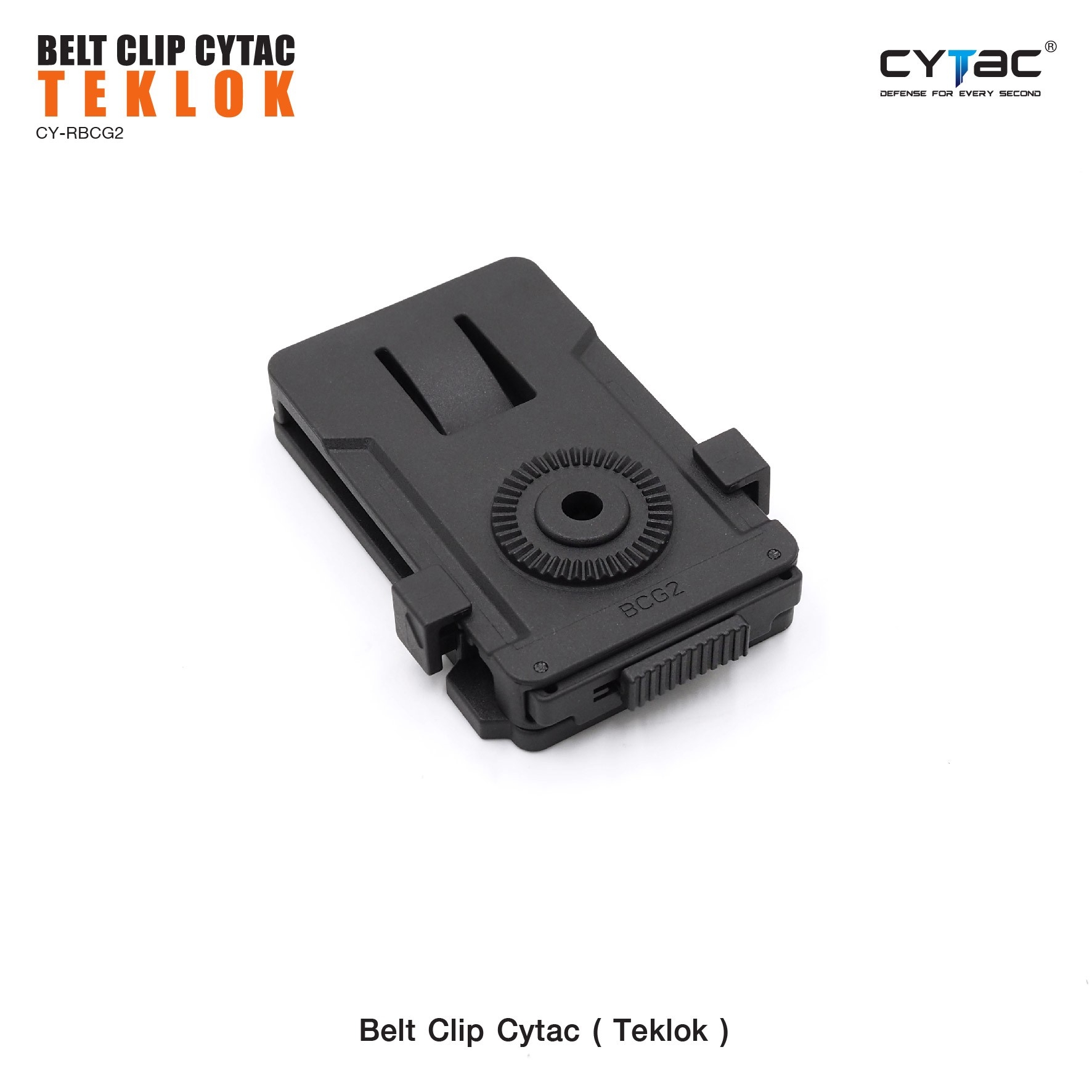 CYTAC thailand Belt Clip ( Teklok ) สำหรับต่อเข้ากับซองหรืออุปกรณ์ต่างๆ