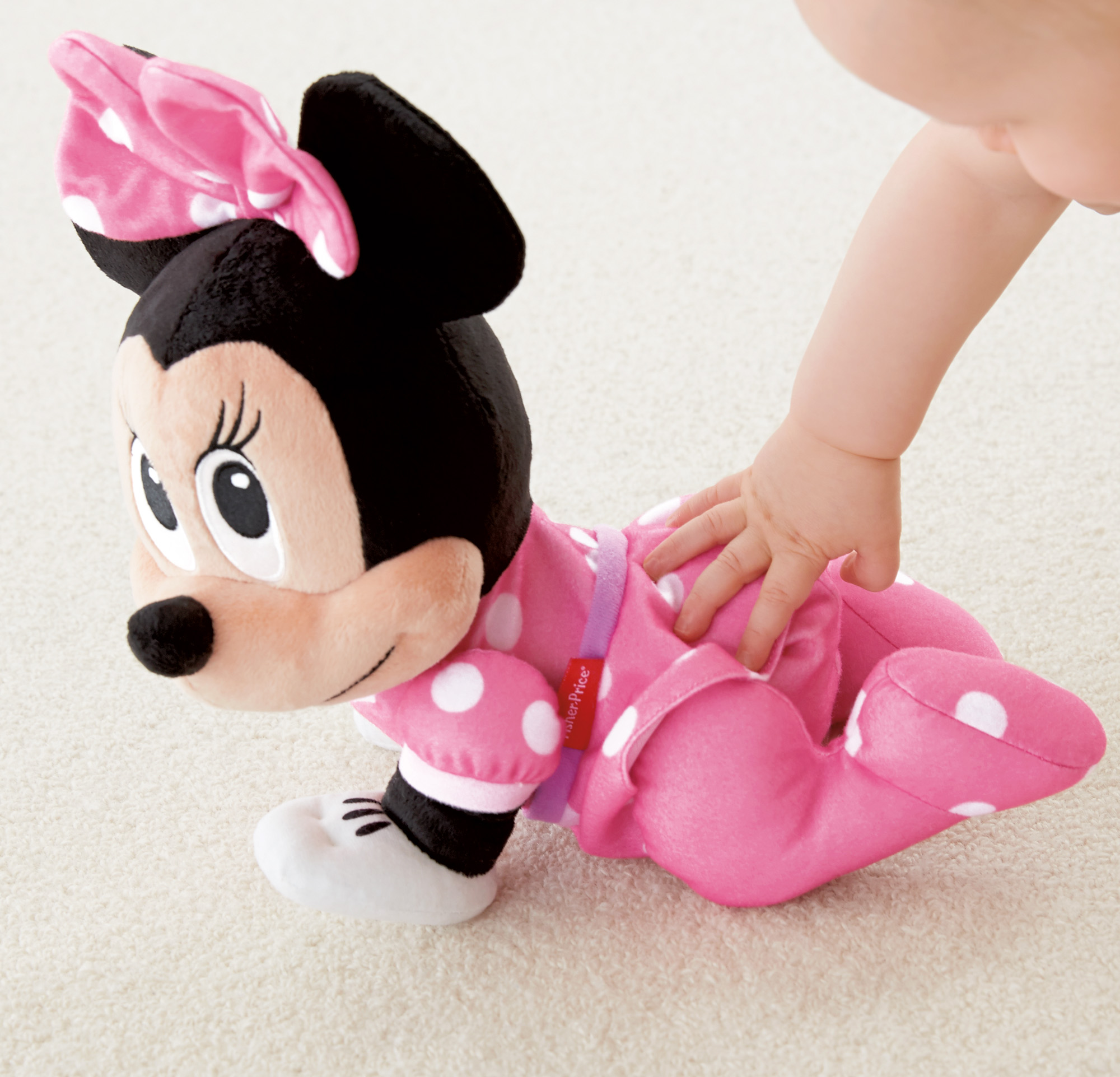 มินนี่เม้าส์ชวนคลาน Fisher-Price Disney Baby Minnie Mouse Musical Touch 'n Crawl