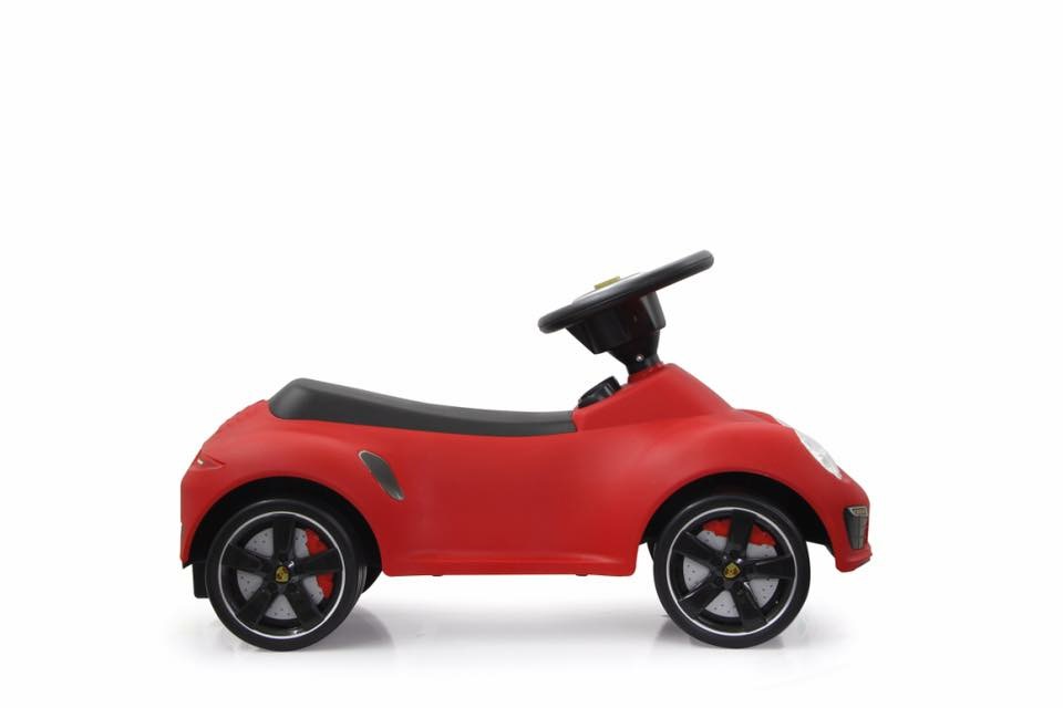 รถซุปเปอร์คาร์ขาไถลิขสิทธิ์แท้ของรถยนต์ Porsche รุ่น Porsche 911 Turbo Push Car - Red