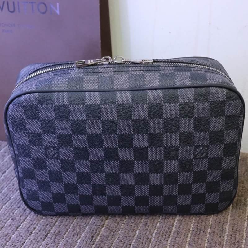 กระเป๋า l toilet pouch pm cosmetic bag 10 นิ้ว ใส่ของจุกจิก ใส่เครื่องสำอางค์