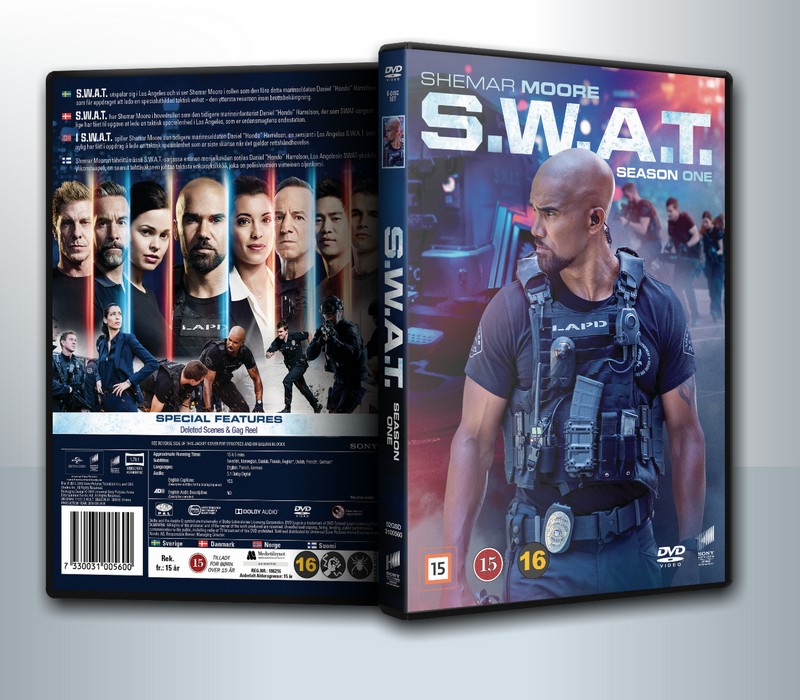 S.W.A.T. Season 1 สวาท หน่วยพิฆาตระทึกโลก ( 3 DVD )