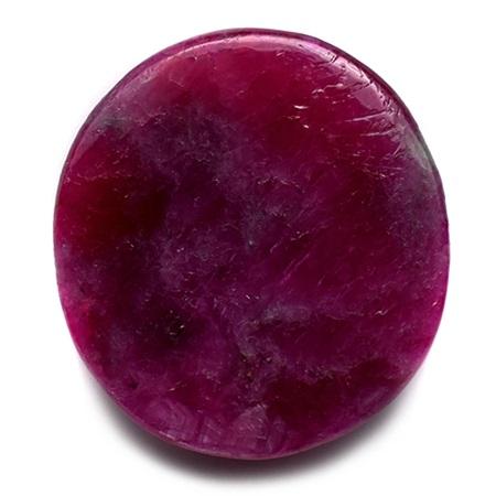 Carving Unheated Natural Ruby King Taksin นำก้อนมาแกะสลักโดยก้อนไม่ผ่านการเผา น้ำหนัก 22.35 กะรัต สีแดงหวานสวย งานแกะสลักสวย