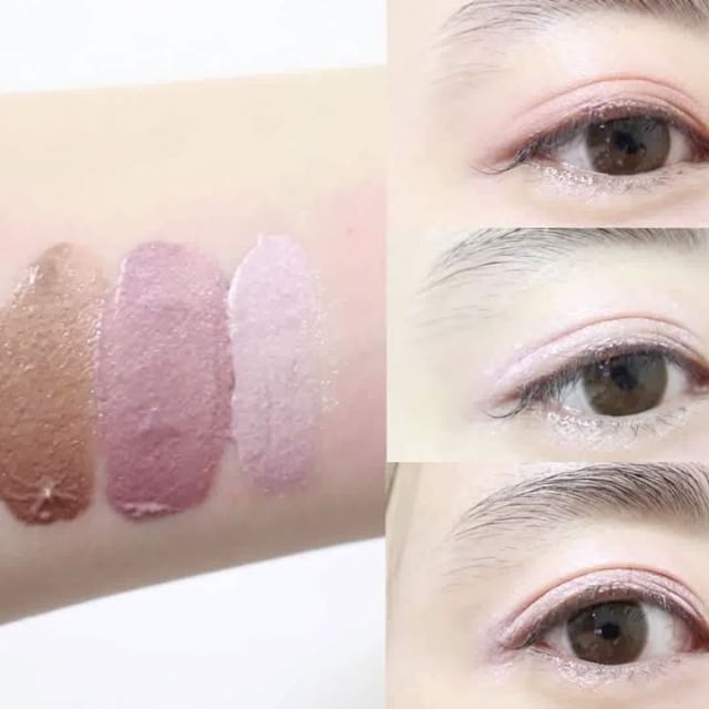 (#02) Canmake Wink Glow Eyes 8mL #02 Sakura Mauve อายชาโดว์น้ำผึ้ง เนื้อครีม เพิ่มความชุ่มชื่นที่เปลือกตา โกลว์ๆ ฉ่ำวาวสวย ให้ประกายสดใสดูดวงตาวิ้งๆ ตามชื่อเลยค่ะ