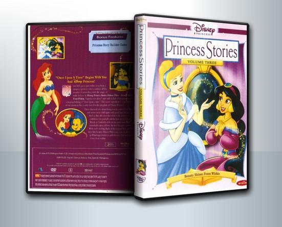 Princess Stories Volume Three Beauty Shines From Within เรื่องราวเจ้าหญิงของดิสนีย์ ชุดที่ 3 งดงามจากภายในใจ ( 1 DVD )