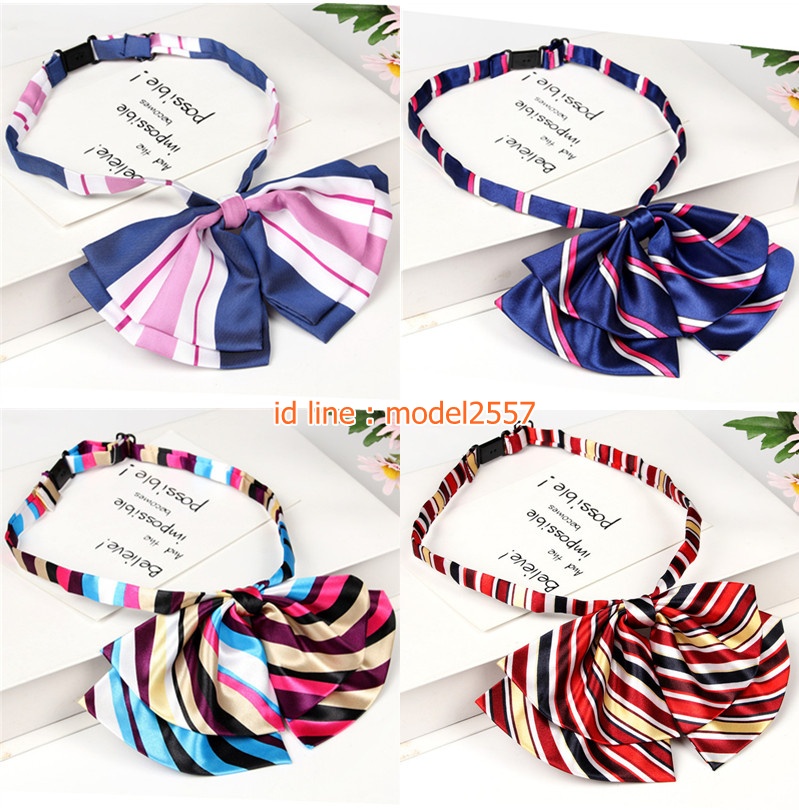 A6107013 ผ้าพันคอ,ผ้าผูกคอ,โบว์ติดเสื้อ,Bow Tile A6107013 สีภาพ