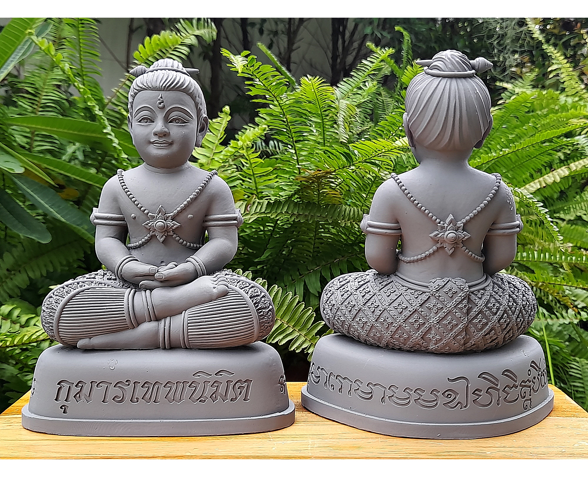 รูปหล่อ กุมารเทพนิมิต รุ่น1 (ขนาดหน้าตัก 4.5นิ้ว) เนื้อปูนแข็งผสมมวลสาร ปี2564 #รับประกันแท้