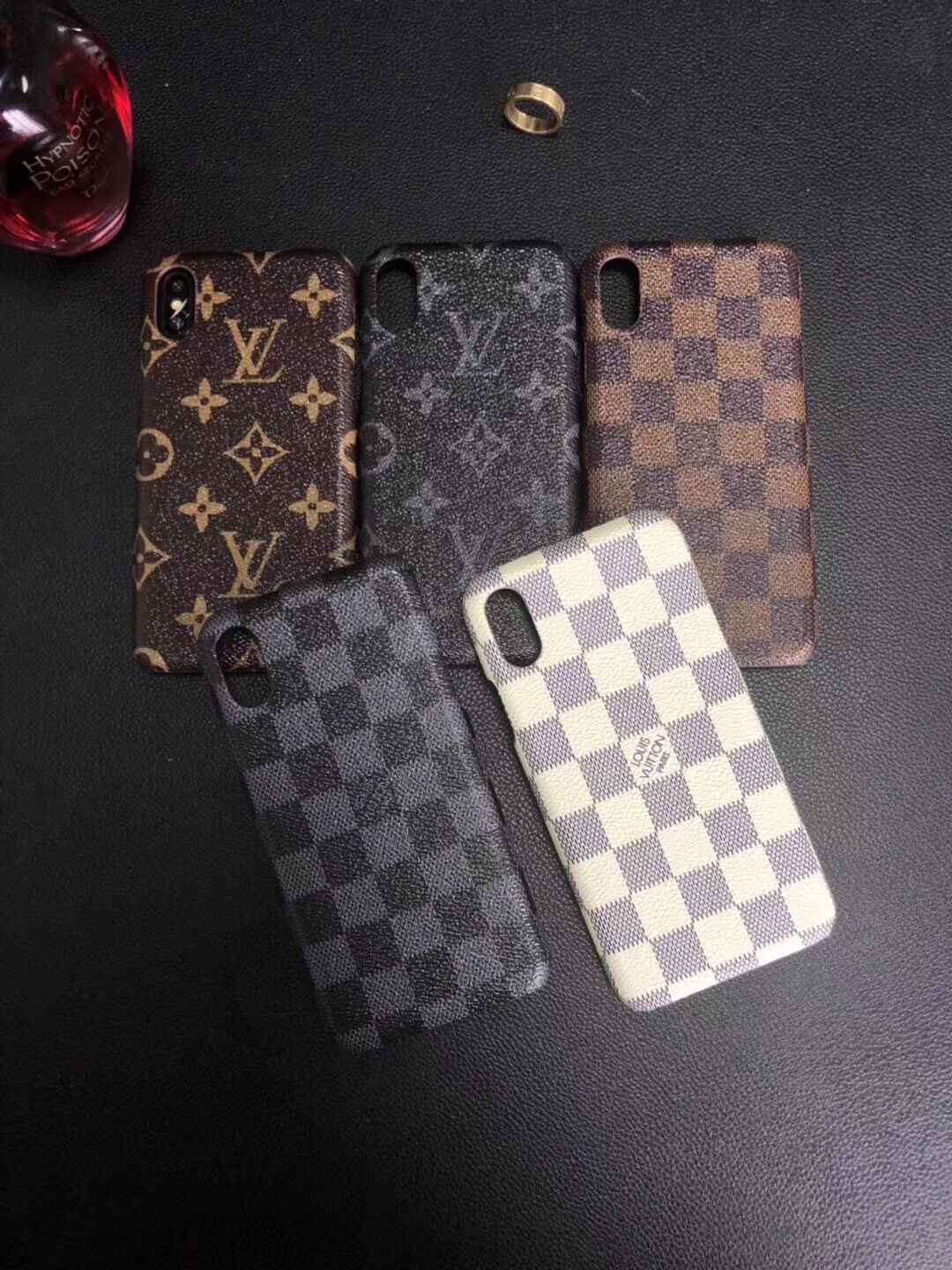 เคสมือถือ เคสไอโฟน l damier iphone case มีเทา น้ำตาล ขาว