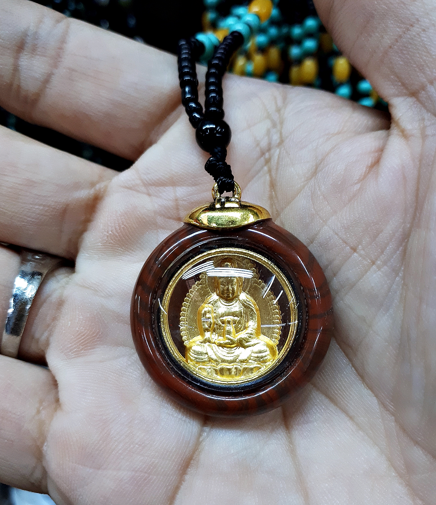 สร้อยคอ พร้อมจี้ องค์พระแม่กวนอิม องค์พระสังกัจจายน์ (องค์พระมหากัจจายนะ) (ขายปลีก ขายส่ง)