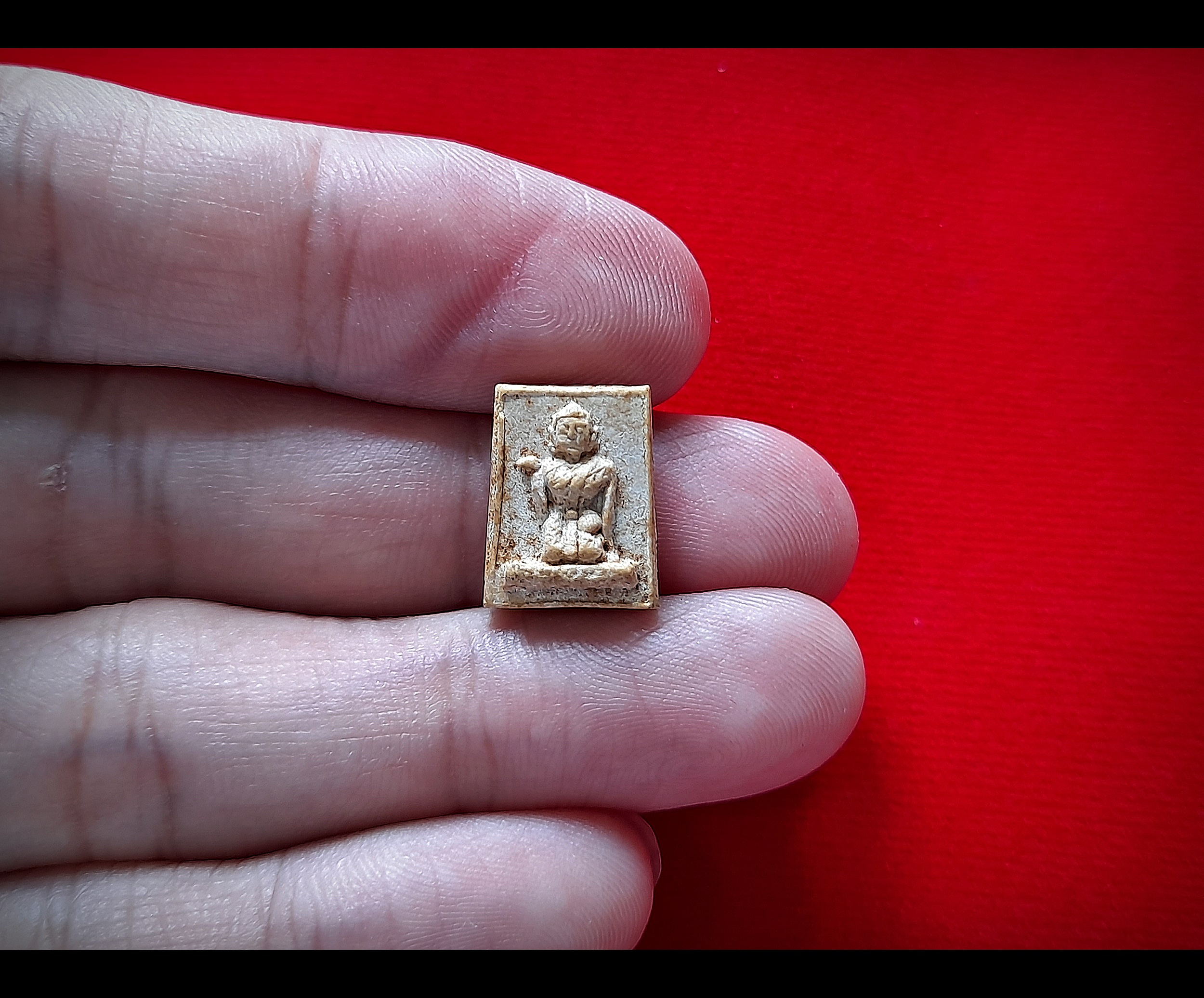 นางกวัก (จิ๋ว) หลังยันต์นะละลวย (เมตตา+ค้าขาย+เจรจา) เนื้อผง ปี2522 #รับประกันแท้และทัน - หลวงพ่อยุงยุทธ วัดเขาไม้แดง จ.ชลบุรี