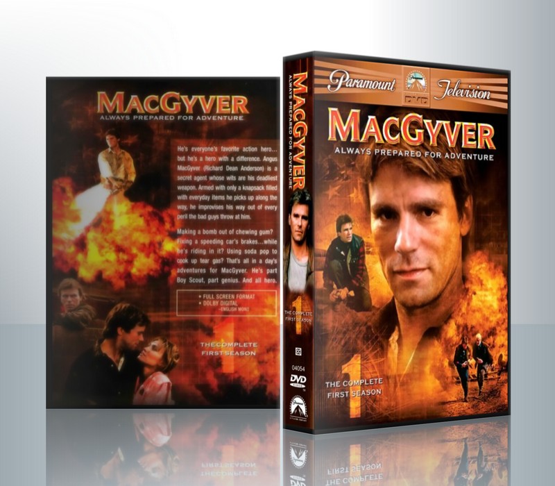 MacGyver Season 1 แม็คไกเวอร์ ยอดคนสมองเพชร ปี 1 ( 3 DVD )