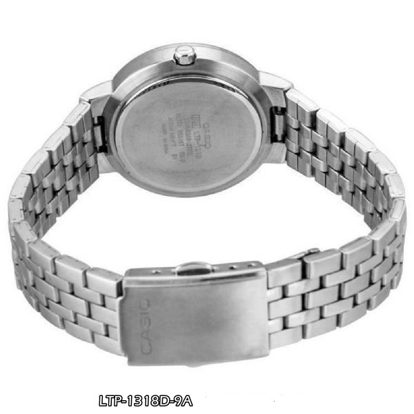 Karnvera Shop นาฬิกาข้อมือผู้หญิง Casio Standard Analog Woman Watch LTP-1318D-9A (สินค้าราคาพิเศษ ไม่มีกล่อง)