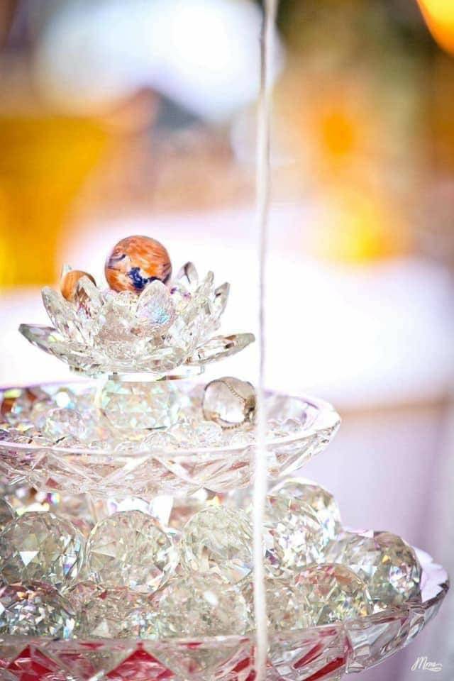 น้ำมนต์ พระพุทธมนต์(จักรพรรดิ์ตราธิราช) - (น้ำที่สรงองค์ลูกแก้วเพชรจักรพรรดิ์และลูกแก้วเพชรราหู วัดท่าซุง)