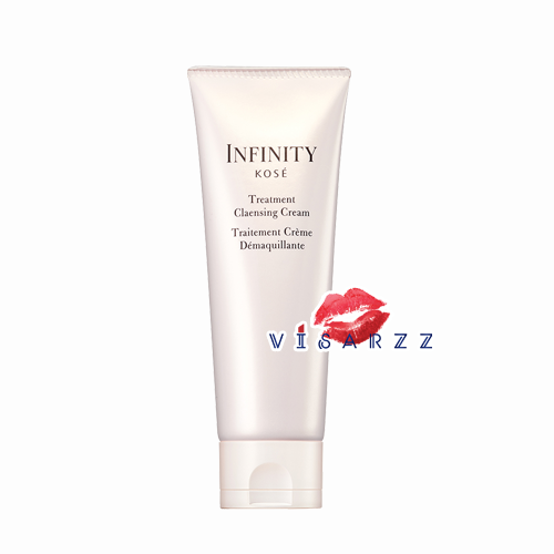 (ไซส์จริง No box) Kose Infinity Treatment Cleansing Cream 120g (124mL) คลีนซิ่งครีมเนื้อนุ่มลื่น ล้างคราบสิ่งสกปรกที่อุดตันบนผิวด้วยความอ่อนโยน เพื่อผลลัพธ์แห่งผิวเนียนนุ่ม เปล่งประกายความใส