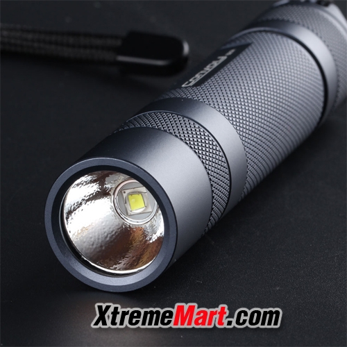 Convoy S2 หลอด XP-L HI-V2-1A 6500K TITANIUM GREY 7135x8 Driver Memory Function