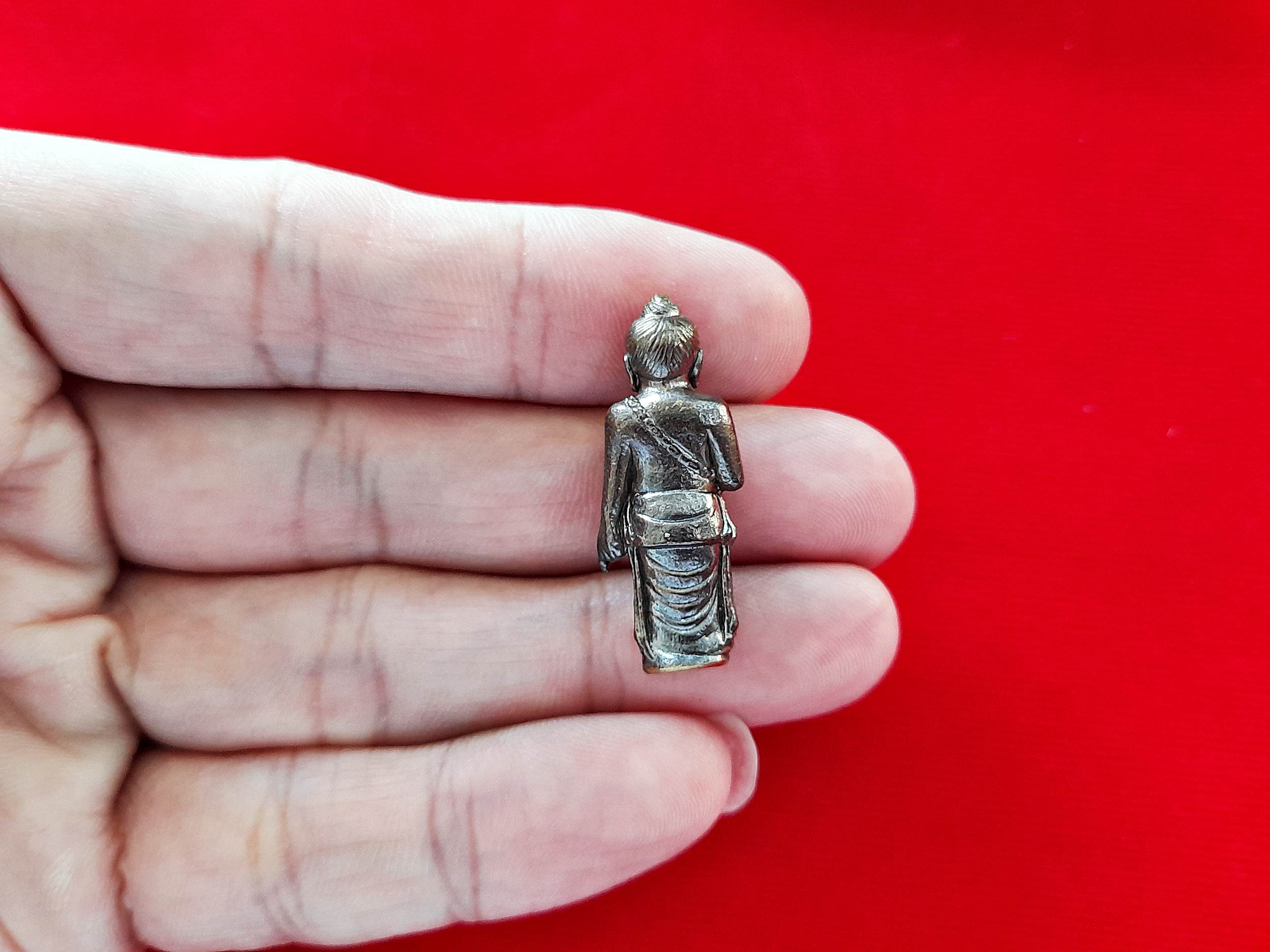 กุมาร เทพบุญฤทธิ์ ถือตรีศูล ปี2554 #รับประกันแท้ - หลวงพ่อสมนึก วัดหรงบน