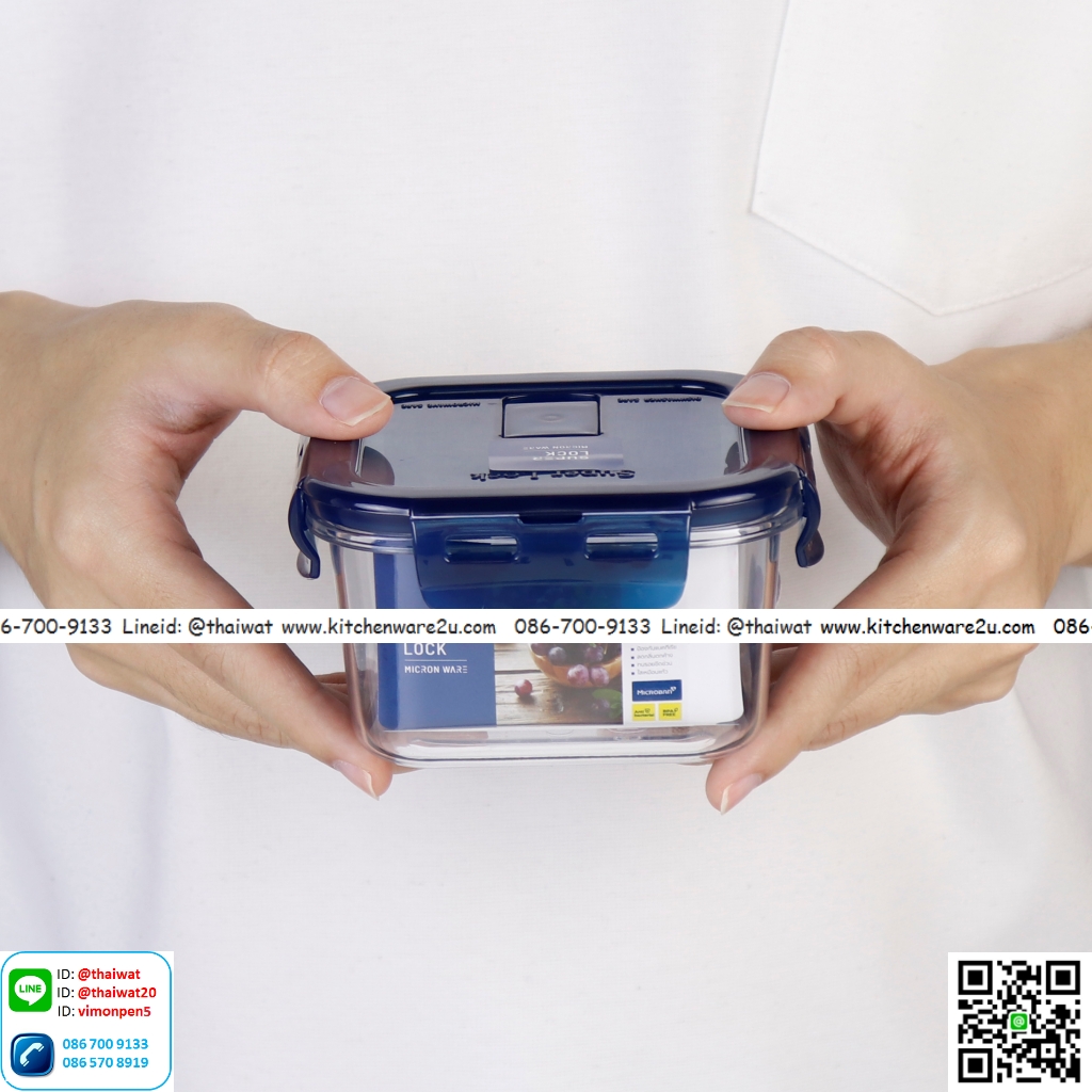 P10586 กล่อง Super Lock Tritan 500 มิลลิลิตร #6885 ใสพิเศษ ขนาด 12.2 ซม.(กว้าง) X 12.2 ซม.(ยาว) X 6.7 ซม. (ราคาขายส่งต่อ 1 โหล: 12 ใบ:เฉลี่ย 85 บต่อใบ)