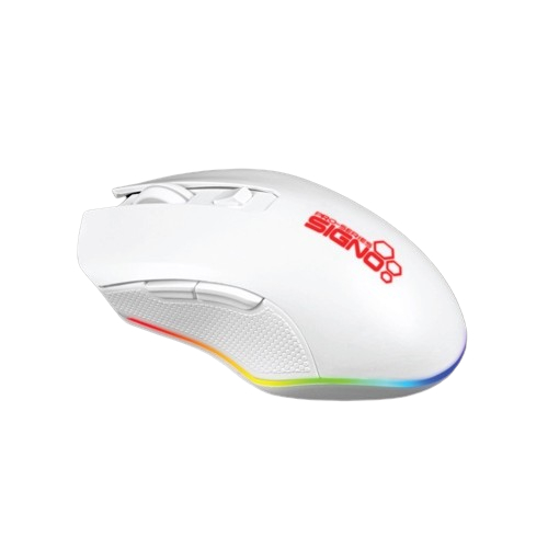 เมาส์มาโคร SIGNO GM-907W Macro Gaming Mouse เมาส์เกมมิ่ง ประกัน 1 ปี - สีขาว