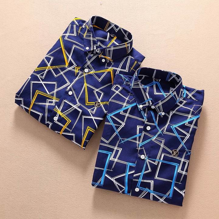 Pre order เสื้อเชิ้ต LV ผู้ชายไซส์ S-4xl มีหลายแบบ