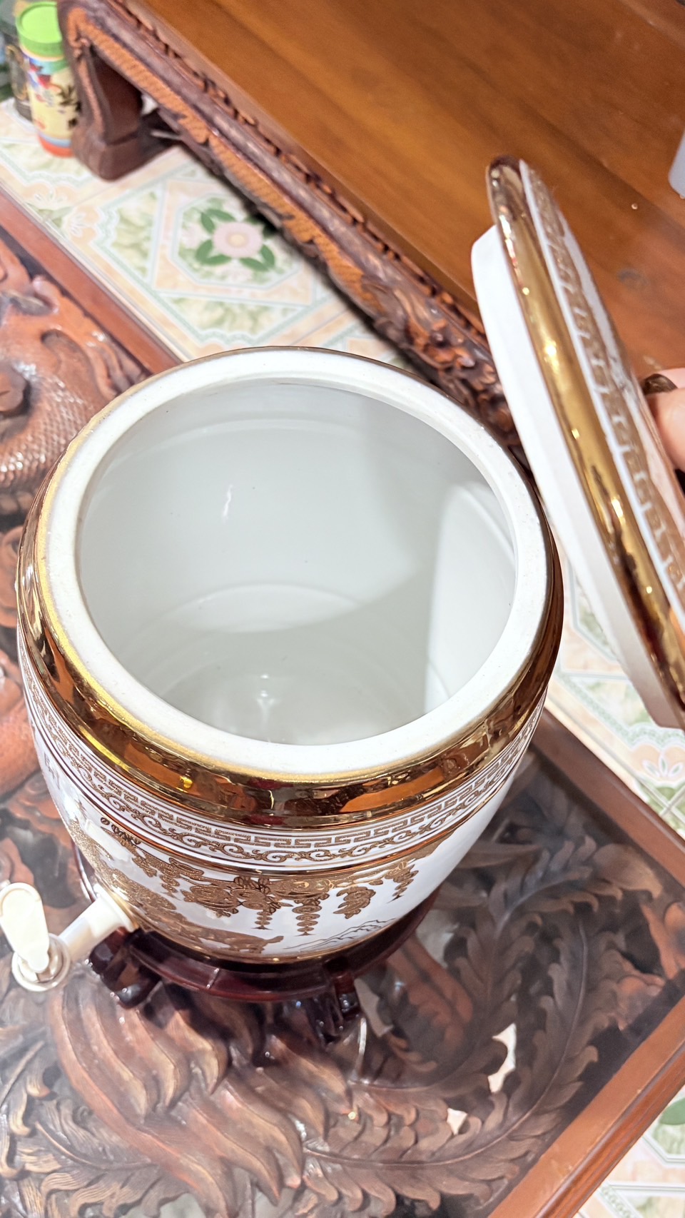 คูลเล่อร์ กระเบื้องลายคราม
