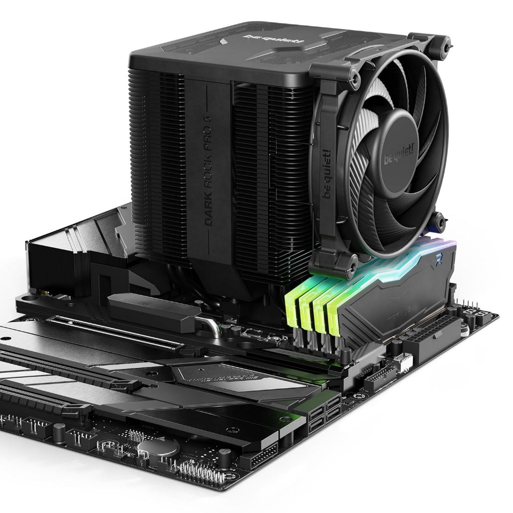 แถมขาล็อค LGA 1700 be quiet! Dark Rock Pro 4, 250W TDP, CPU Cooler พัดลมซีพียู BK022 / Dark Rock PRO 5 BK036