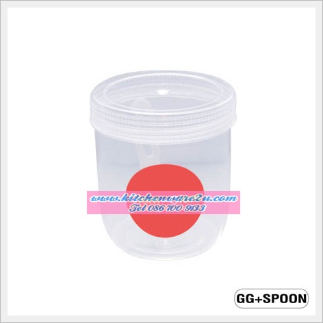 P05170 ขวดโหลขาว GlomGlom พร้อมช้อน ฝาหมุน จุ 370 มล. 216 ราคาส่งต่อ 3 โหล: 36 ใบ (คลิ๊กที่สินค้าเพื่อดูรายละเอียด)