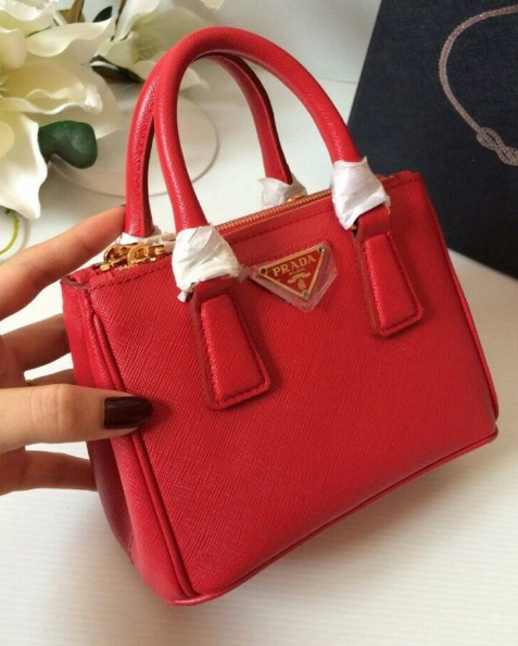 กระเป๋า pd saffiano double zip mini crossbody