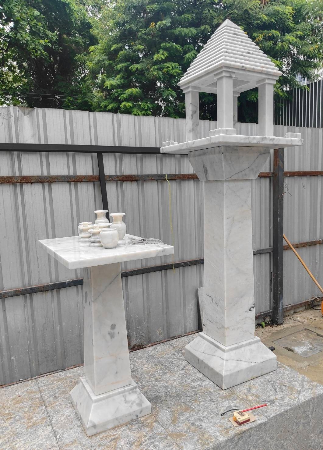 ศาลพระพรหมหินอ่อน (ศาลพระพิฆเนศ) ขนาด 61*61 ซม