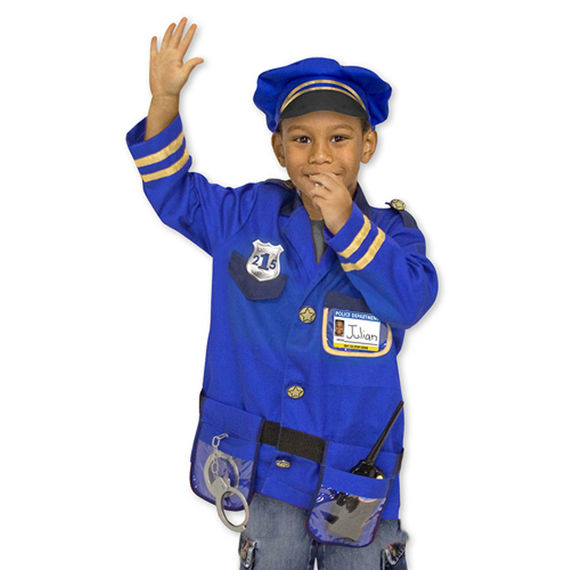 ชุดแฟนซีคอสตูมพร้อมอุปกรณ์สุดน่ารัก Melissa & Doug Police Officer Role Play Costume Set