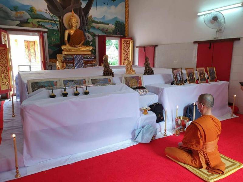 เหรียญหลวงพ่อกวย วัดโฆสิตาราม หลังหนุมาน เชิญธงยกพลทรงยศ เต็มสูตร เนื้อชนวน ปี2563 #รับประกันแท้ - (พิธีสะท้านไตรภพ เข้าพิธีปลุกเสกในโบสถ์วัดท่าขนุน พร้อมกับพระกริ่งสะท้านไตรภพ)