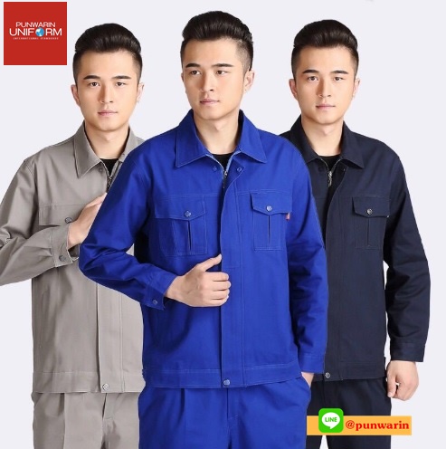 เสื้อช่าง,เสื้อช้อป,เสื้อวิศวกร,เสื้อช่างยนตร์,เสื้อช่างไฟฟ้า,เสื้อช่างกลโรงงาน M6803002 สีภาพ S-4XL