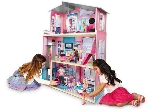 บ้านตุ๊กตาทรงโมเดิร์นหลังยักษ์ KidKraft Modern Luxury Dollhouse