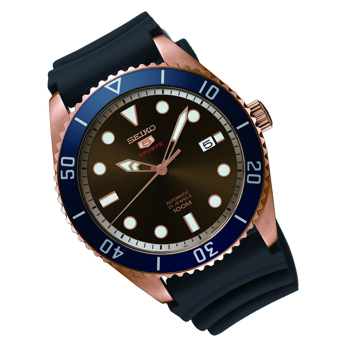 SEIKO 5 SPORTS MENS 23 JEWEL AUTOMATIC WATCH SRPB96J1 (MADE IN JAPAN)