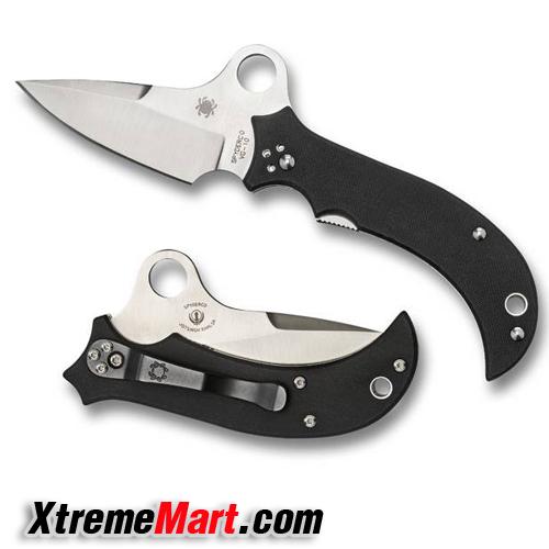 มีดพับ Spyderco C40GP Knife Pocket Folding Knife Sanding Surface Stainless Steel 58HRC Spider Camping Knife