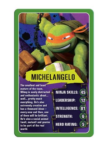 Top Trumps - Teenage Mutant Ninja Turtles จากอังกฤษ
