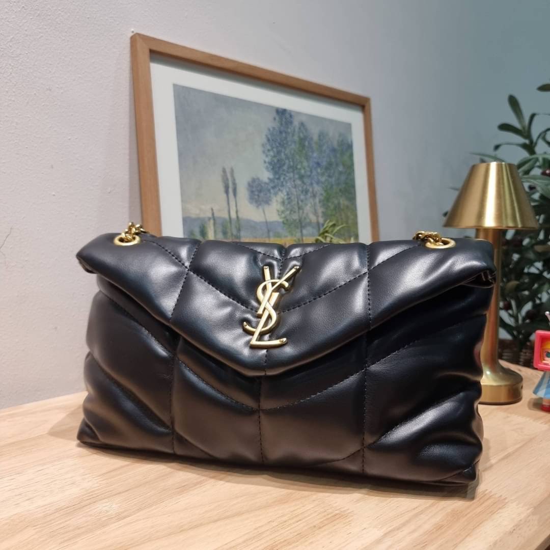 YSL puffer small chain bag (แอดไลน์ก่อนสั่งซื้อ)