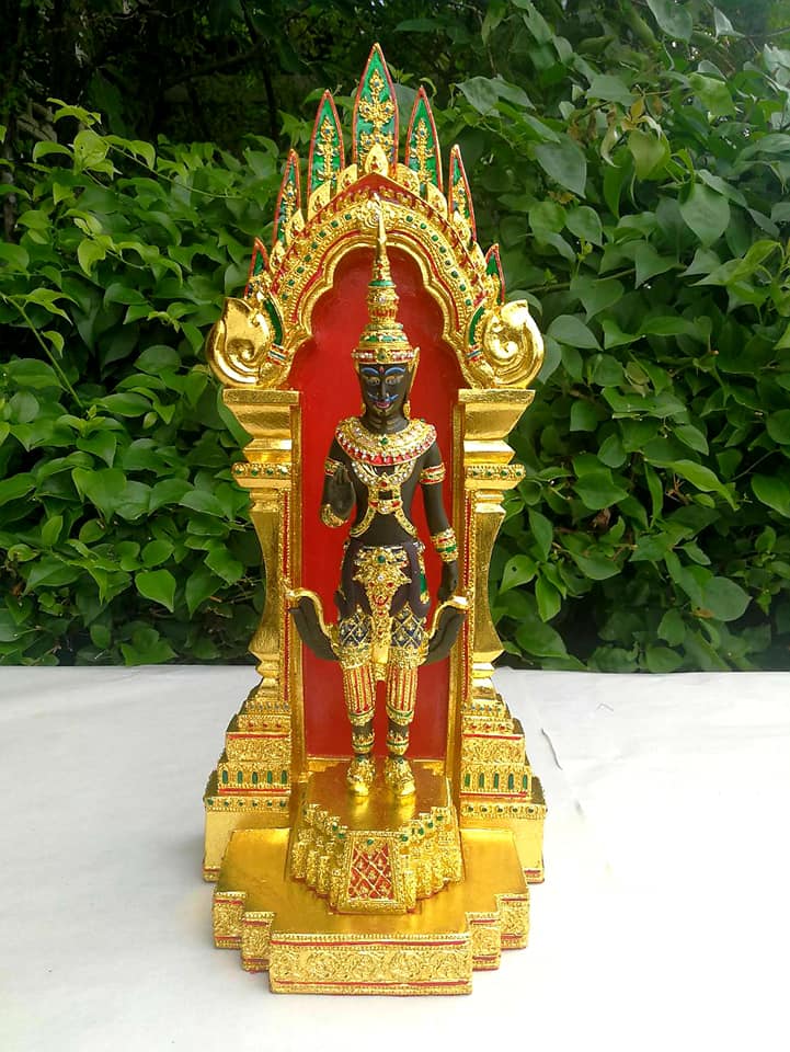 รูปหล่อ เทวดานพเคราะห์ ทั้ง9 เนื้องานเรซิ่น ลงสีปิดทอง (สูง30ซม) (ราคาองค์ละ4500บาท) (งานหล่อทำใหม่ยังไม่ได้ผ่านพิธีปลุกเสก)