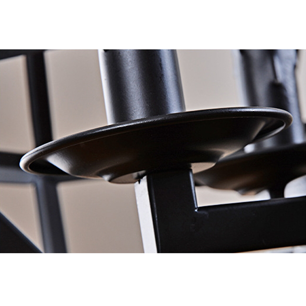 โคมไฟห้อยเพดานเหล็ก เทียน 3 แท่ง