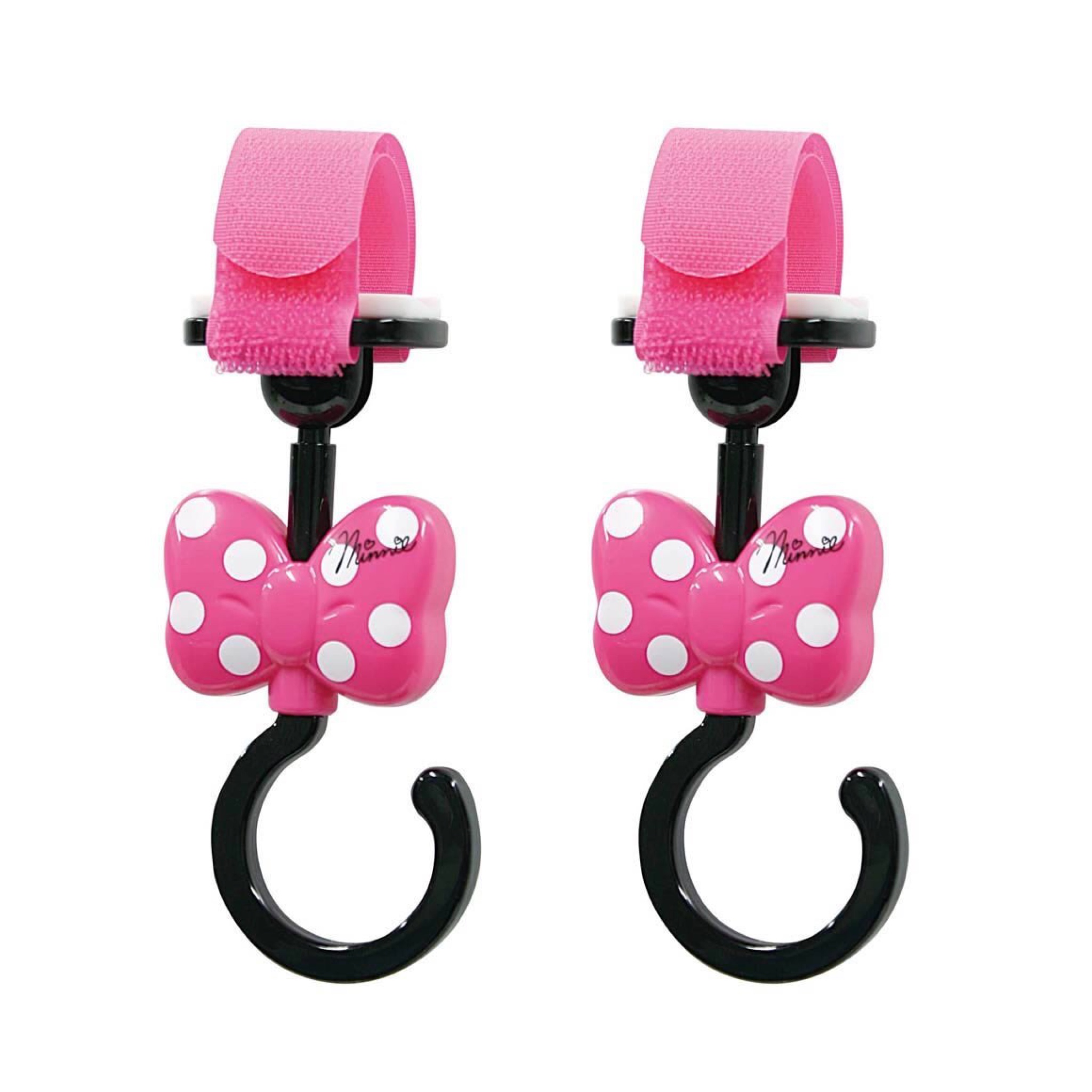 ตะขอแขวนสัมภาระเอนกประสงค์ Napolex 2-Pack Disney Baby Stroller Hook (Minnie Mouse)