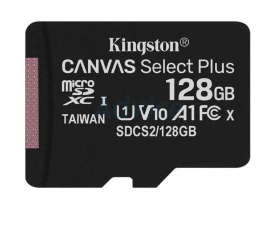 KINSTON Ultra Micro SDXC 128GB UHS-I CLASS 10 (SDSQUNR_128G_GN6MN) ความเร็วในการอ่านสูงสุด 100 MB/วินาที