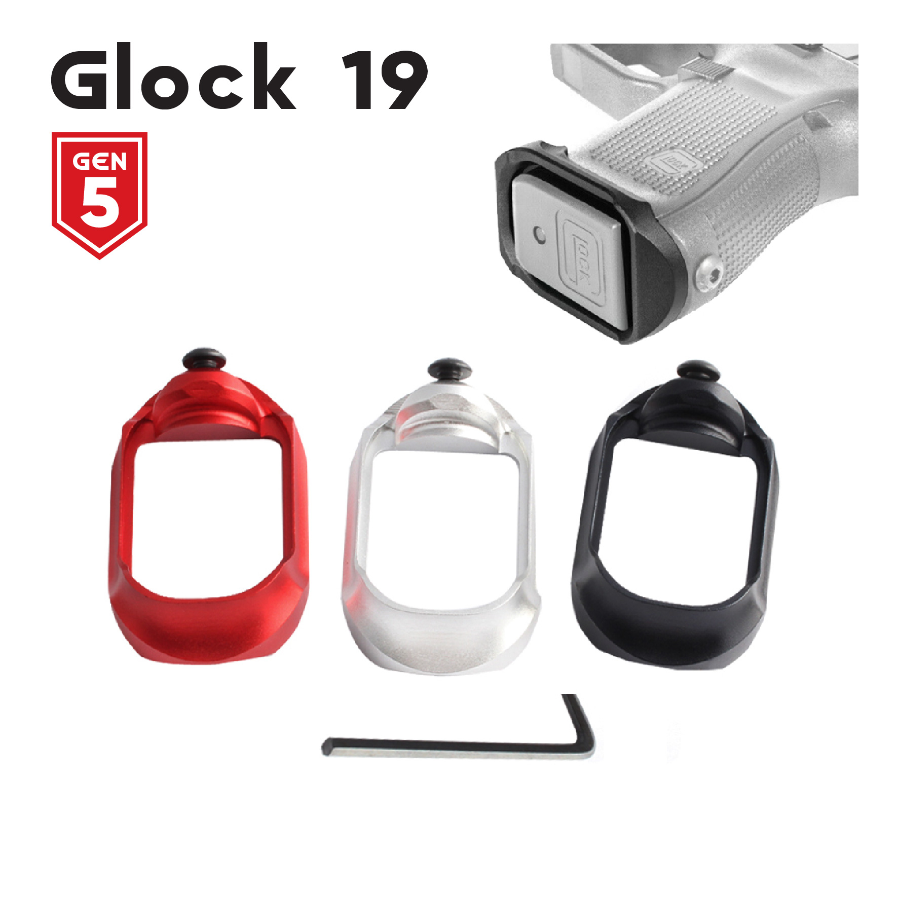 🇹🇭⫸ บ่อแม็ก Glock19 (Gen 5)