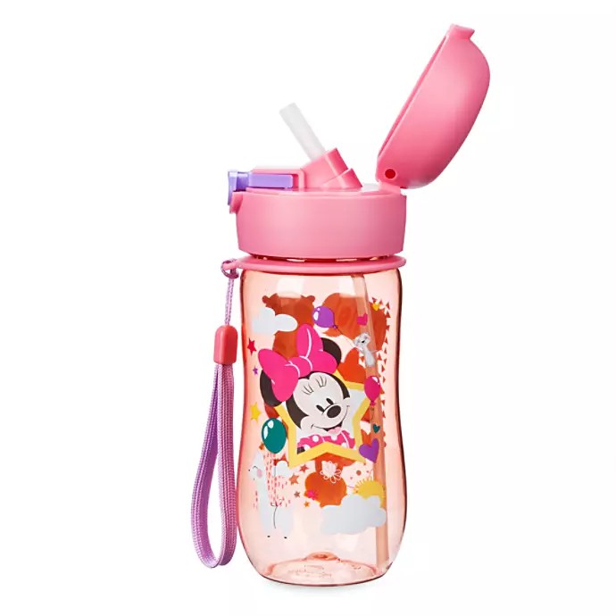 กระติกน้ำแบบหลอดกดเด้งสำหรับเด็ก Disney Minnie Mouse Flip-Top Canteen (2019)
